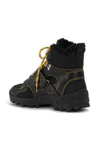 Bottines à lacets - Black