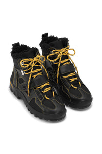 Bottines à lacets - Black