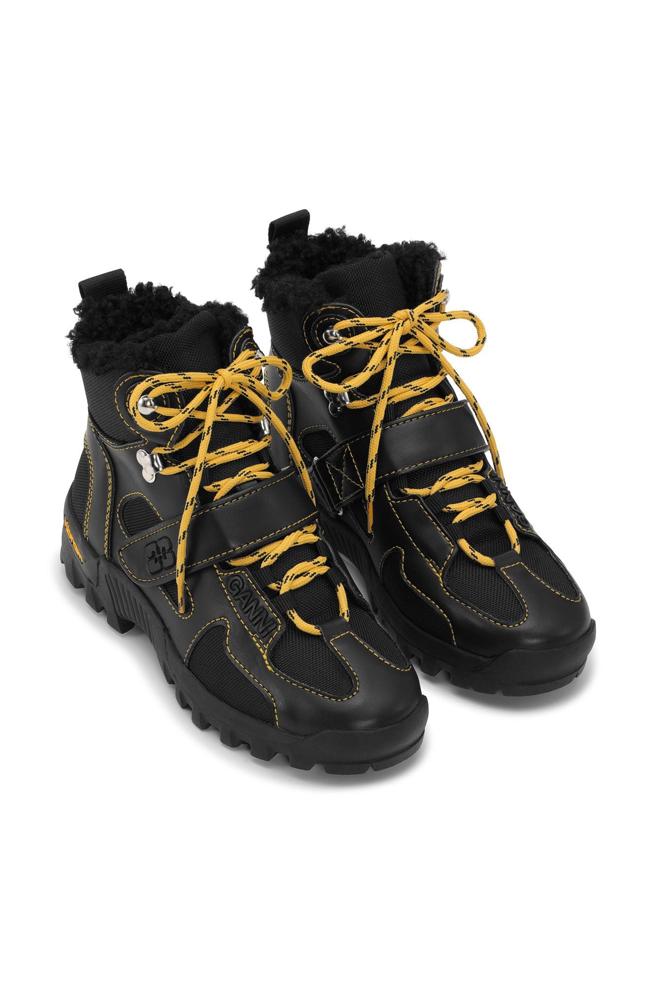 Bottines à lacets - Black
