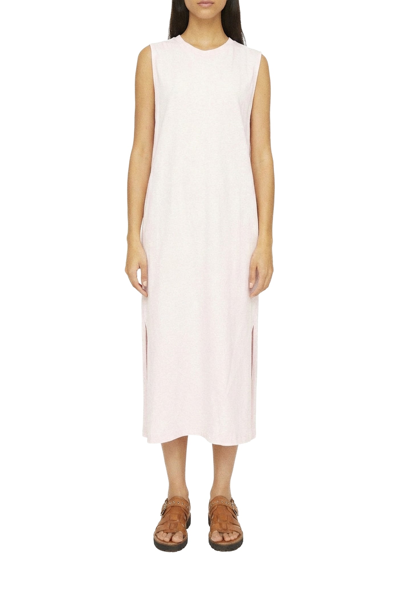 Robe longue Frizzi en coton - Soft Pink
