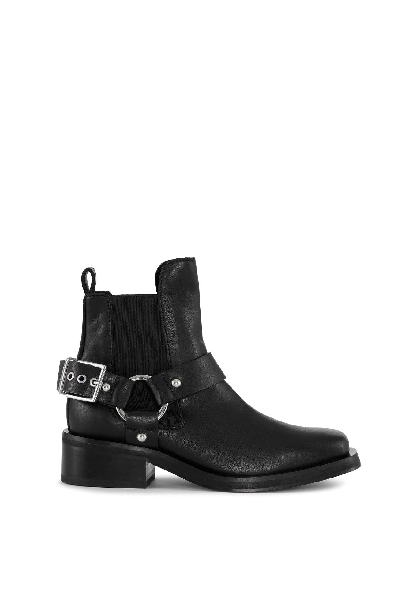 Bottines Chelsea en cuir - Black