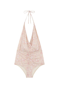 Falcon seashell swimming costume - Soft Pink