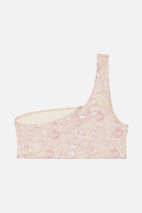 Haut de maillot Lino à motif coquillages - Soft Pink
