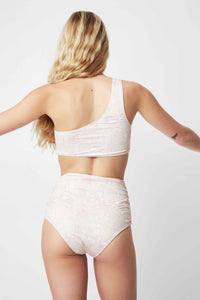 Bas de maillot Vito à motif coquillages - Soft Pink