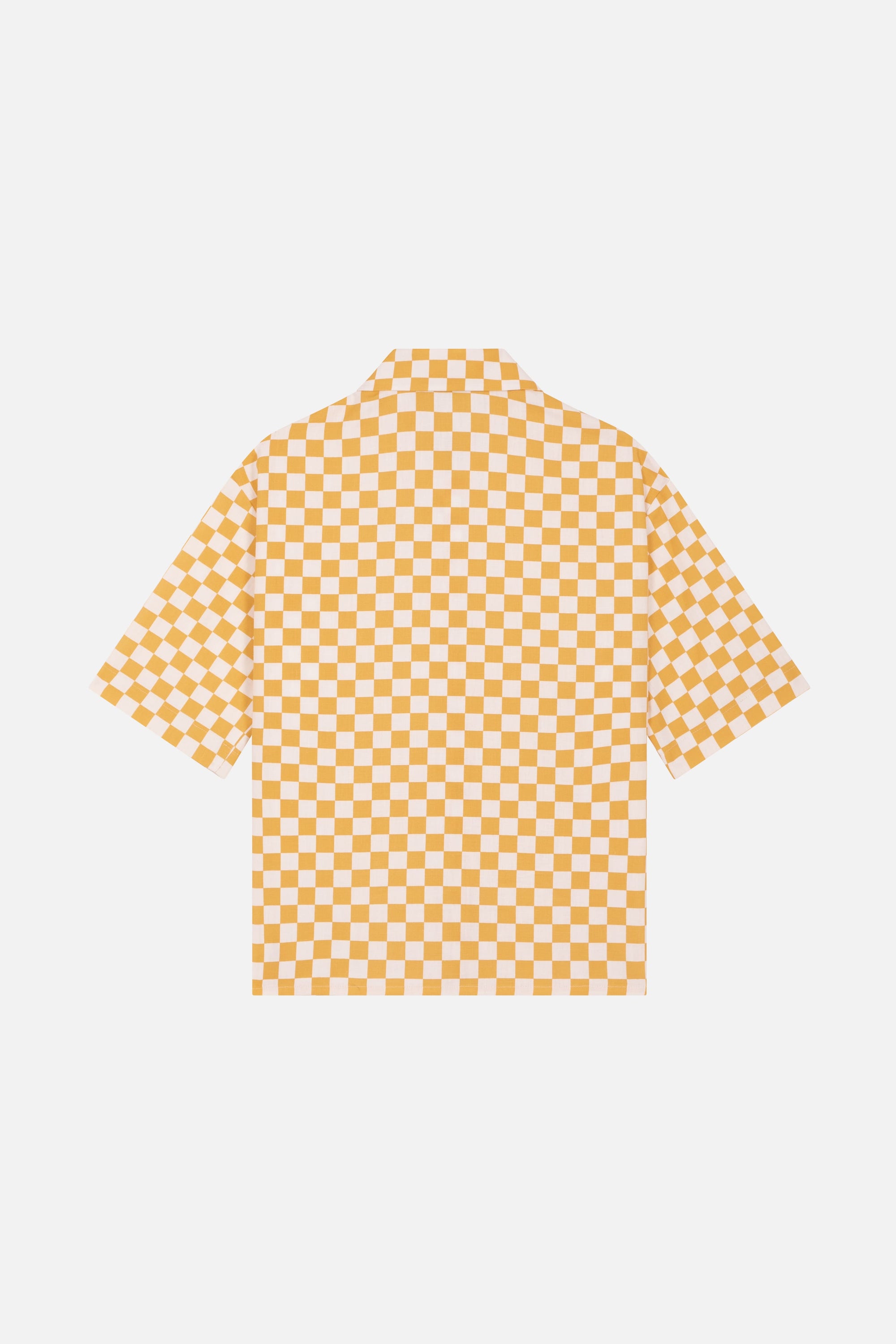 Tony checkered shirt - Gold