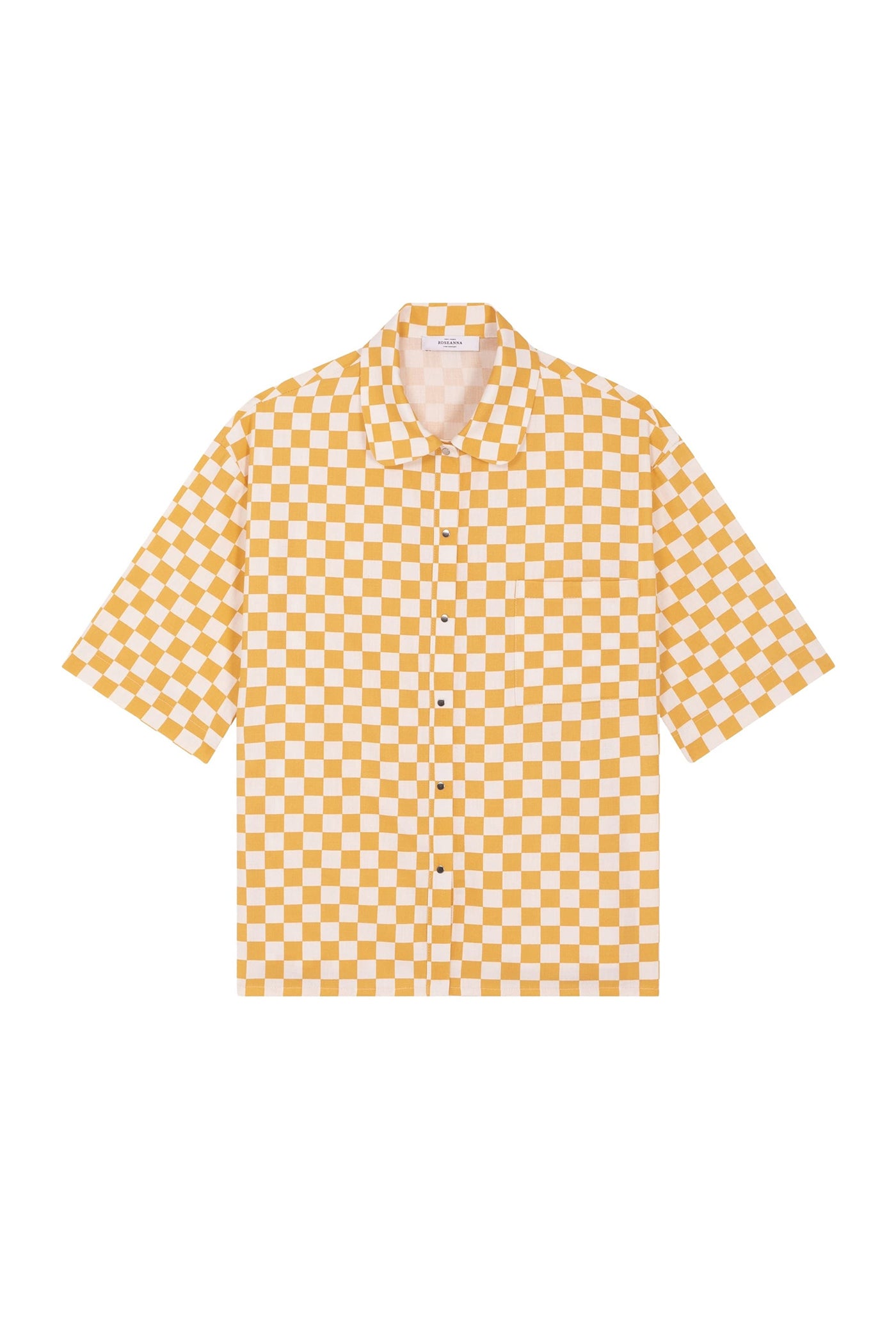 Tony checkered shirt - Gold