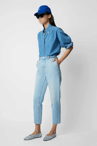 Bloom high-waisted jeans - Ciel Washed