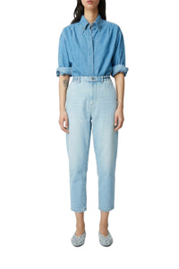 Bloom high-waisted jeans - Ciel Washed