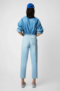 Bloom high-waisted jeans - Ciel Washed