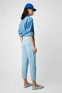 Bloom high-waisted jeans - Ciel Washed