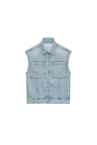 Veste Christie en denim - Ciel Washed