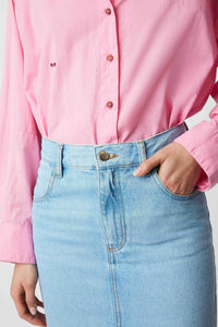 Jupe Mona en denim - Ciel Washed