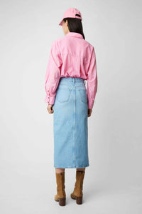 Jupe Mona en denim - Ciel Washed