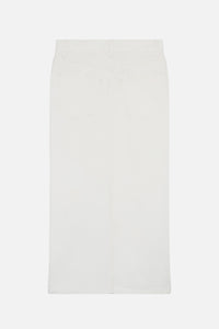 Jupe Mona en denim - Blanc