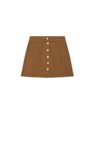 Jupe Simone Drugstore - Caramel