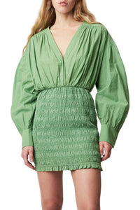 Robe courte Jamie Emiliano - Vert Prairie