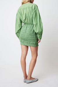 Robe courte Jamie Emiliano - Vert Prairie
