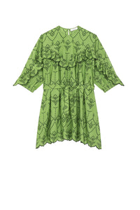 Groovy Felicita short dress - Prairie green