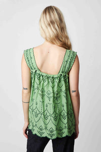 Haut Miss Felicita - Vert Prairie