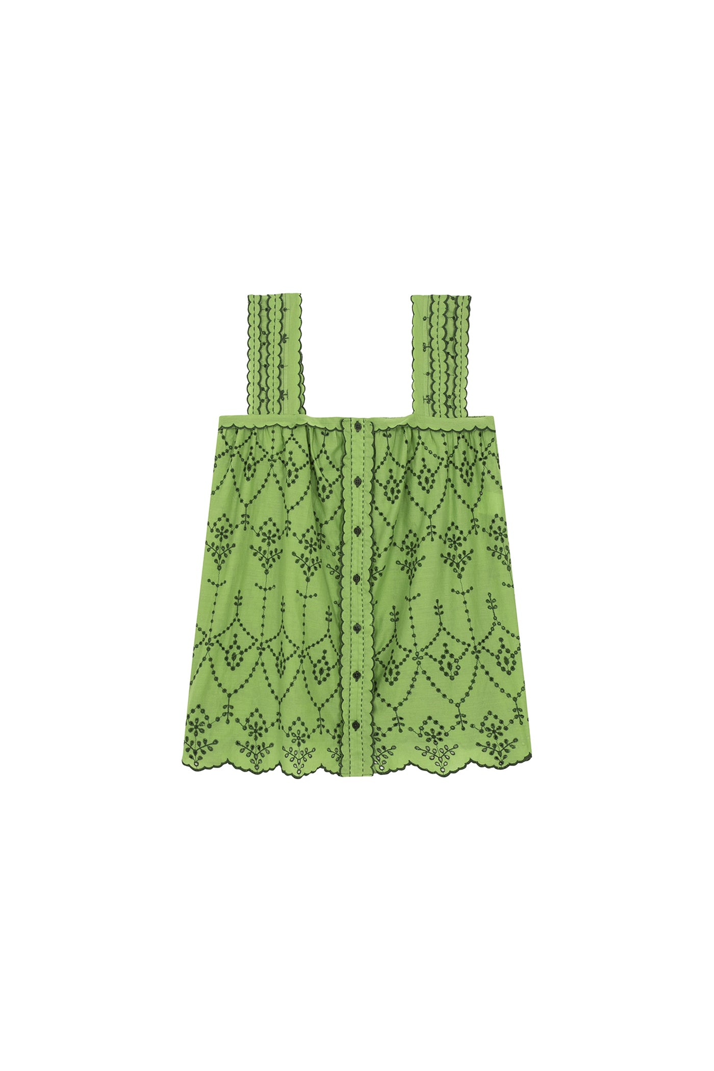Haut Miss Felicita - Vert Prairie
