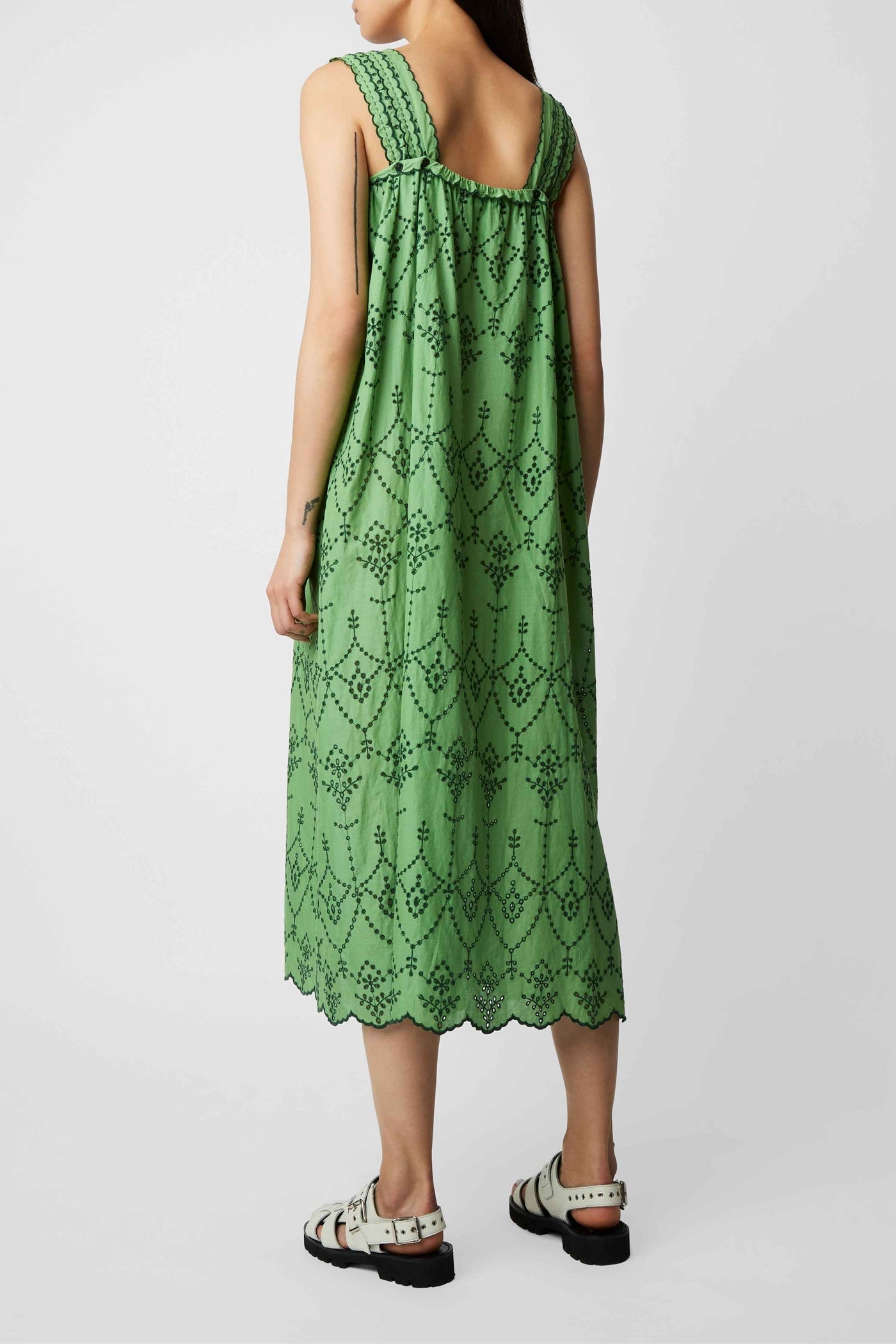 Robe longue Palma Felicita - Vert Prairie