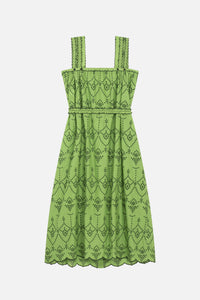 Robe longue Palma Felicita - Vert Prairie