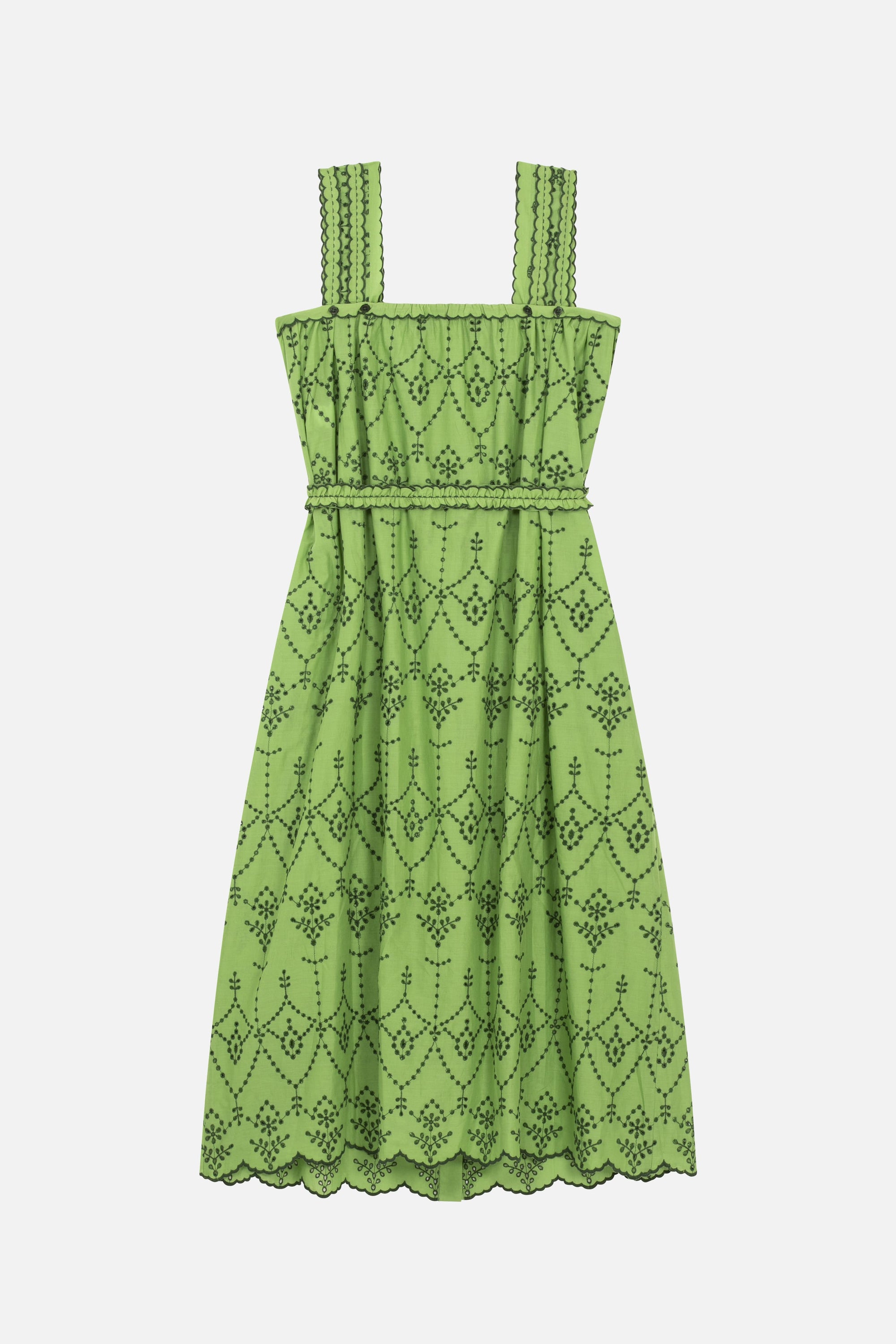 Robe longue Palma Felicita - Vert Prairie