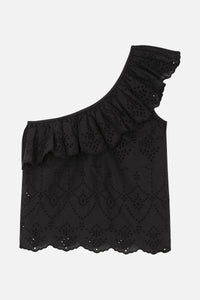 Haut Romance Felicita - Charbon