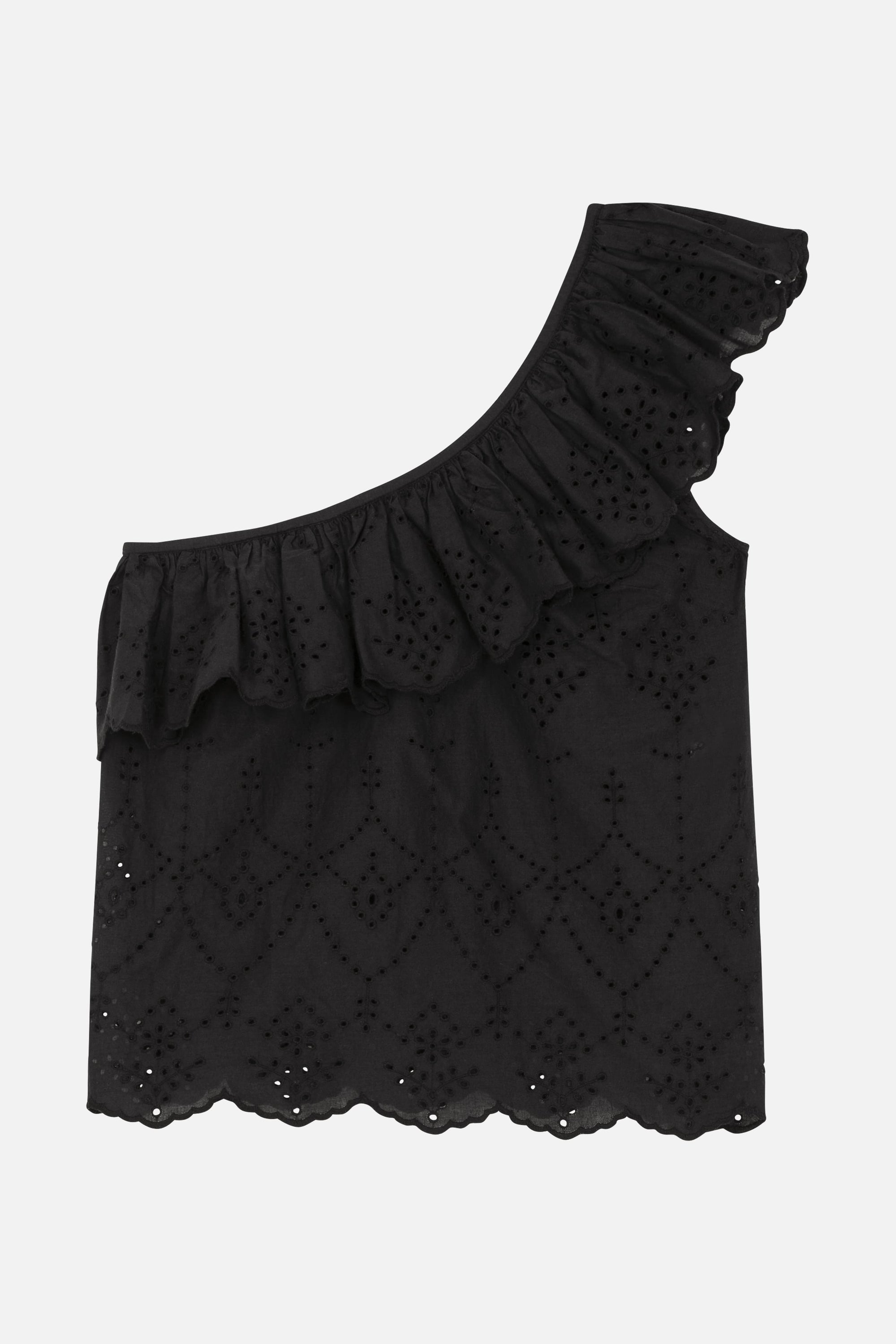 Haut Romance Felicita - Charbon