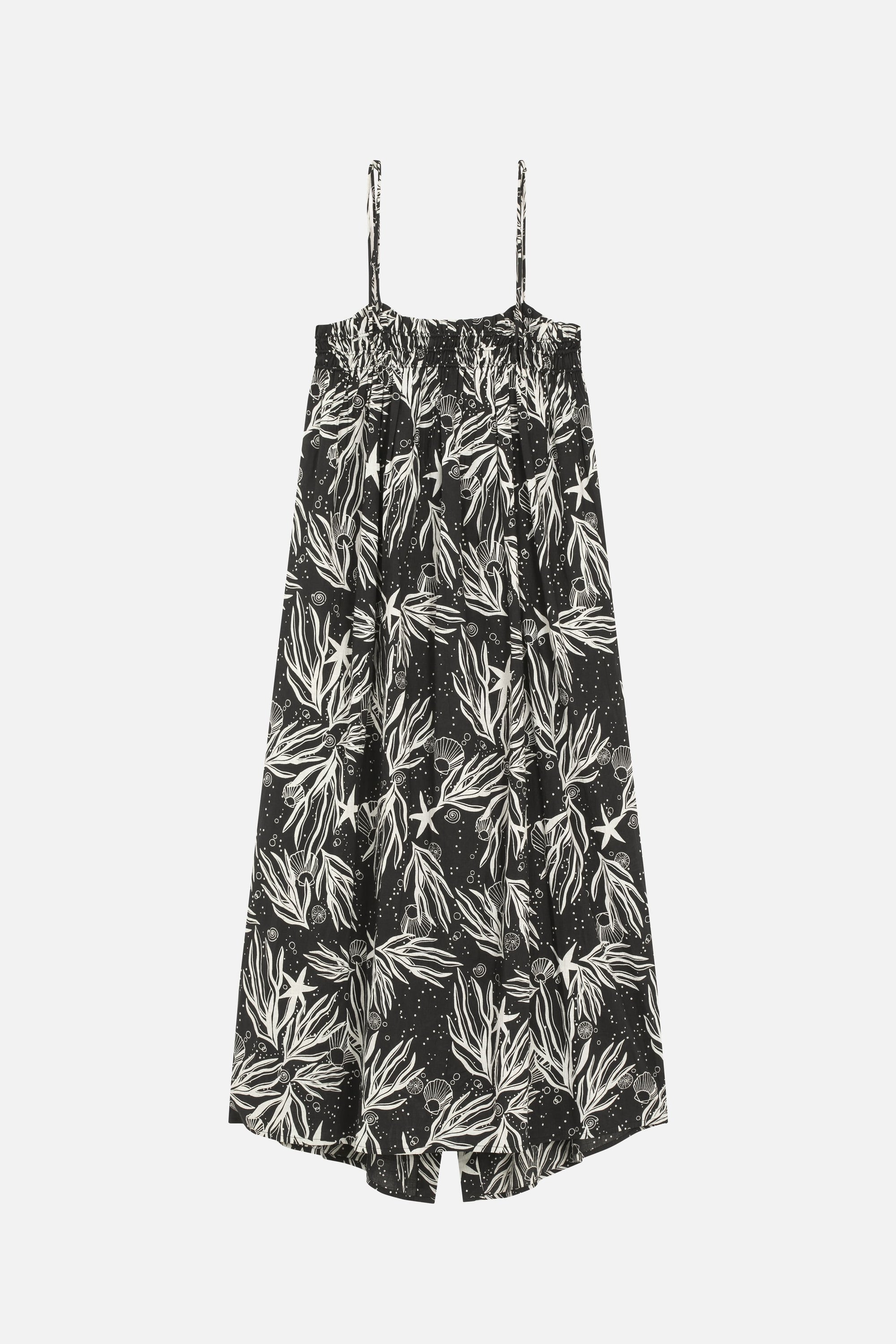 Robe longue Erica Holiday - Charbon