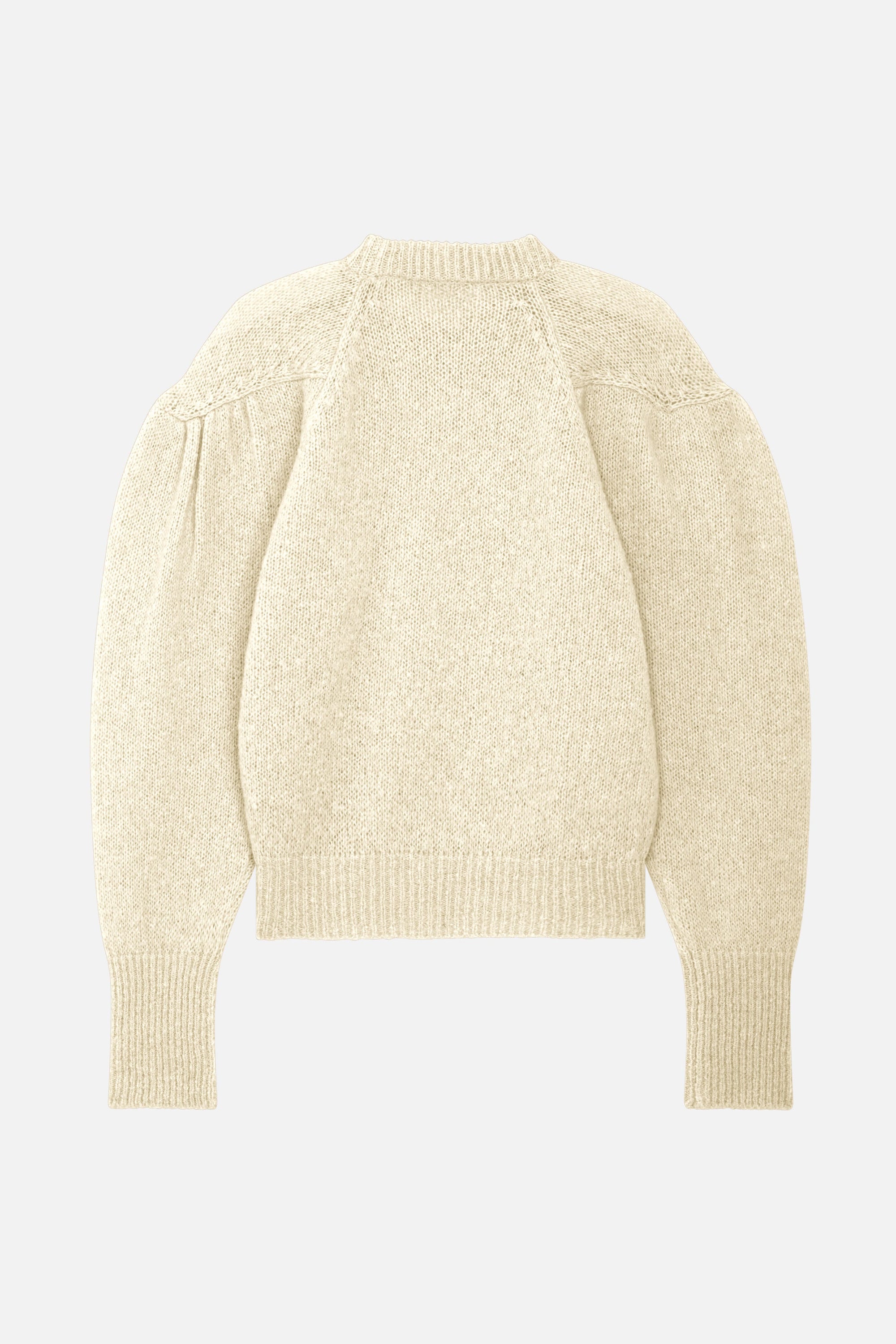 Pull Carla Light en mohair - Banana