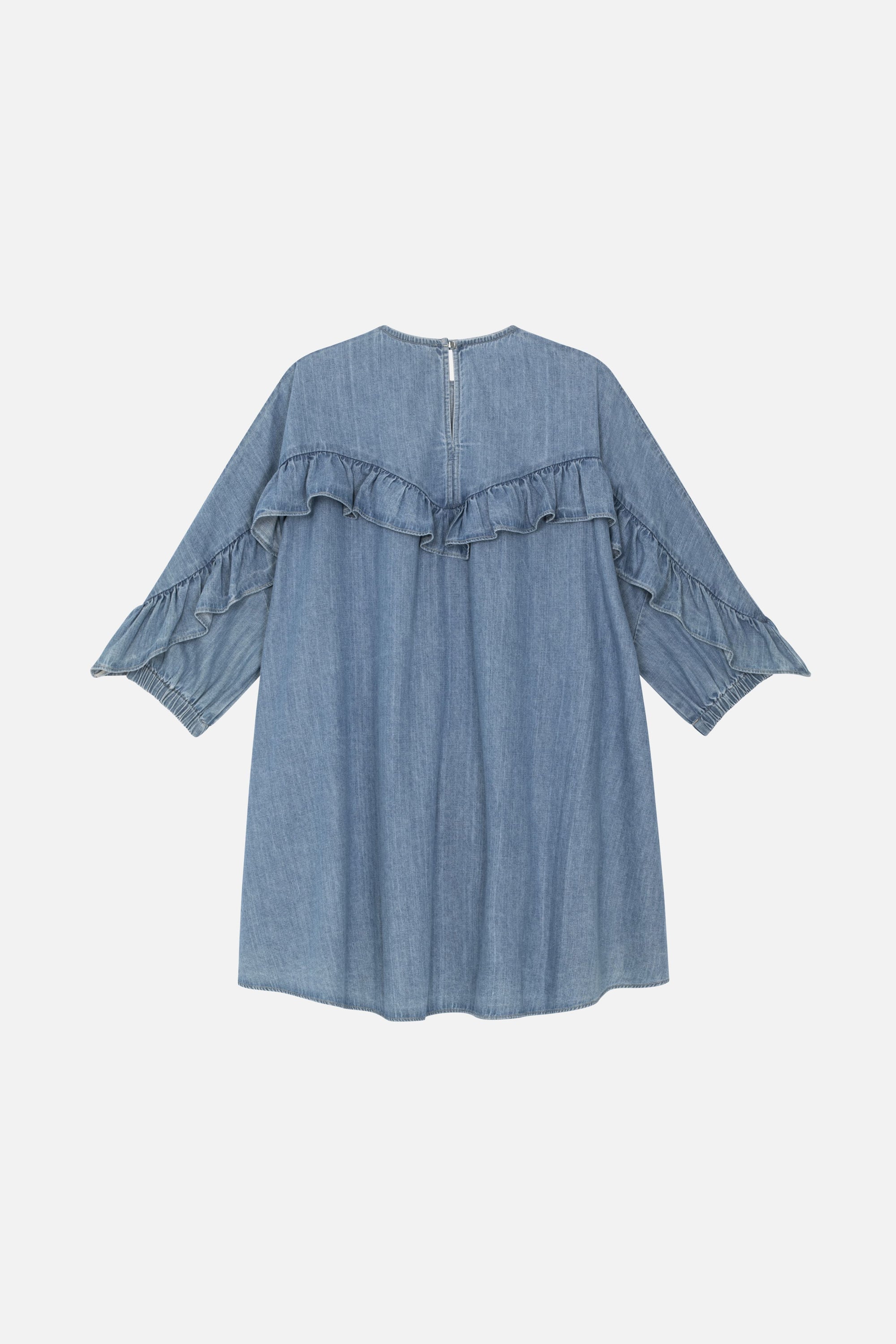 Robe courte Groovy Lucciana - Denim