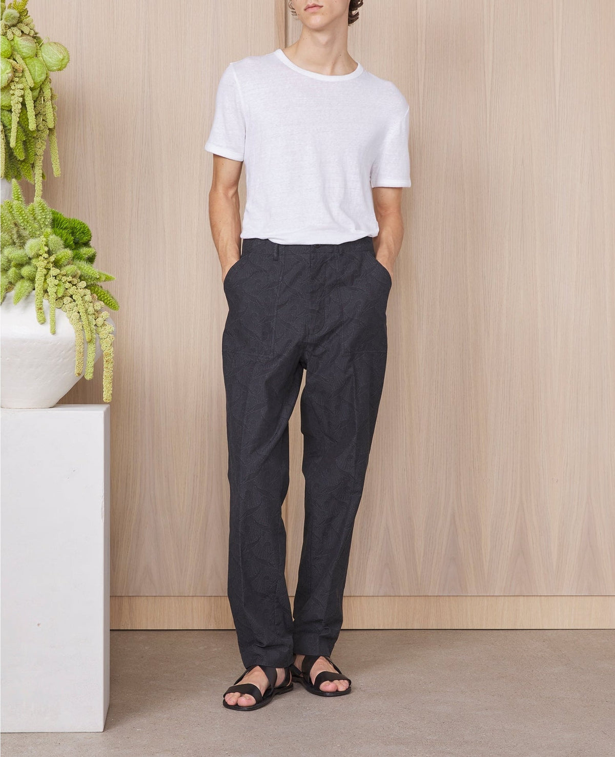 FADED BLACK/GREY // Chino Gregoire