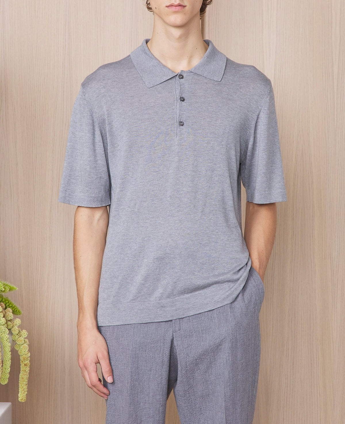 MID GREY // Polo Brutus