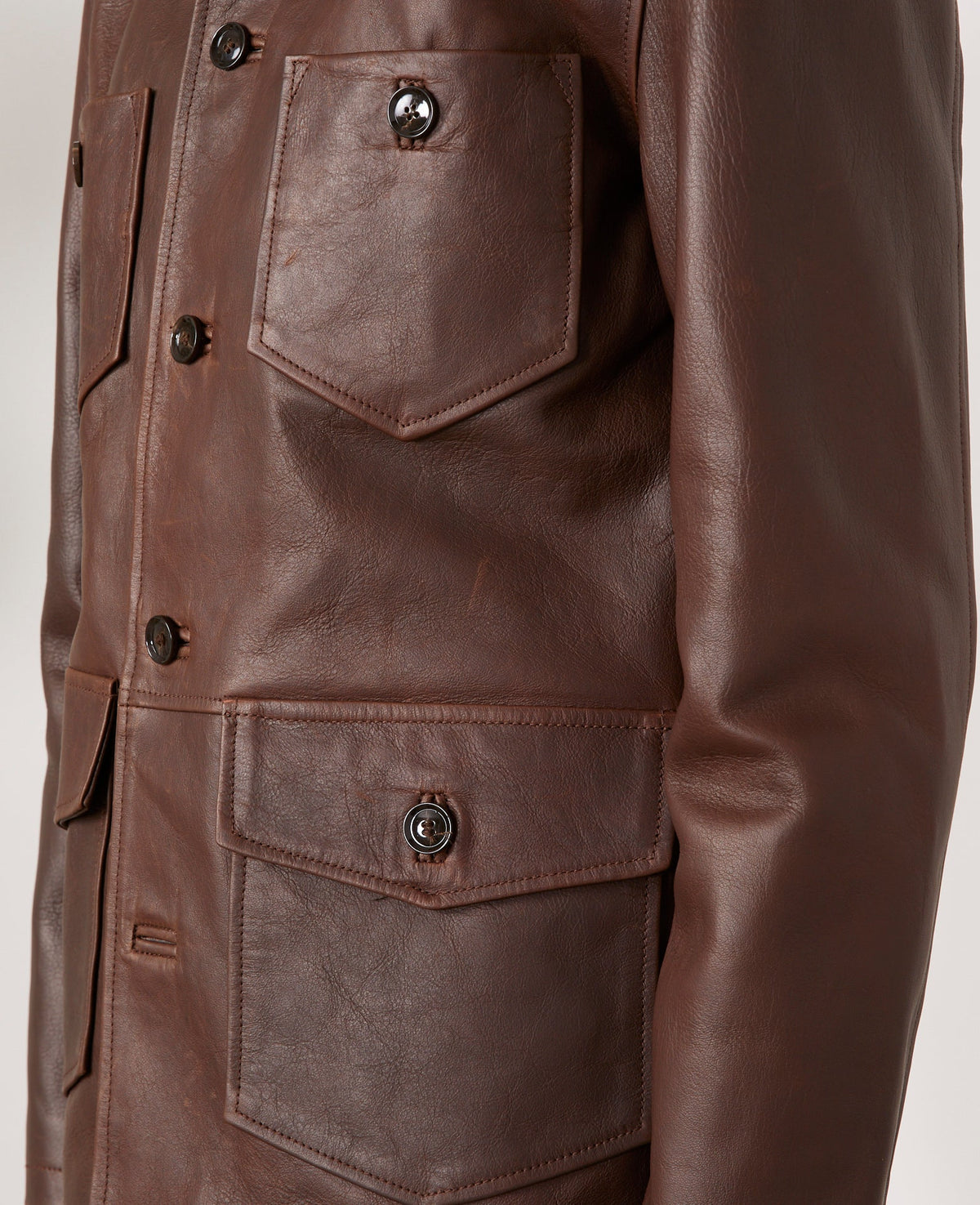BROWN // Blouson Mason