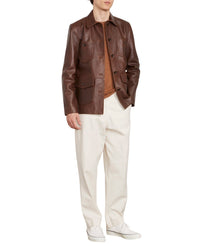 BROWN // Blouson Mason