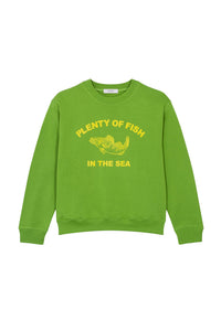 Sweatshirt Louisfish - Vert