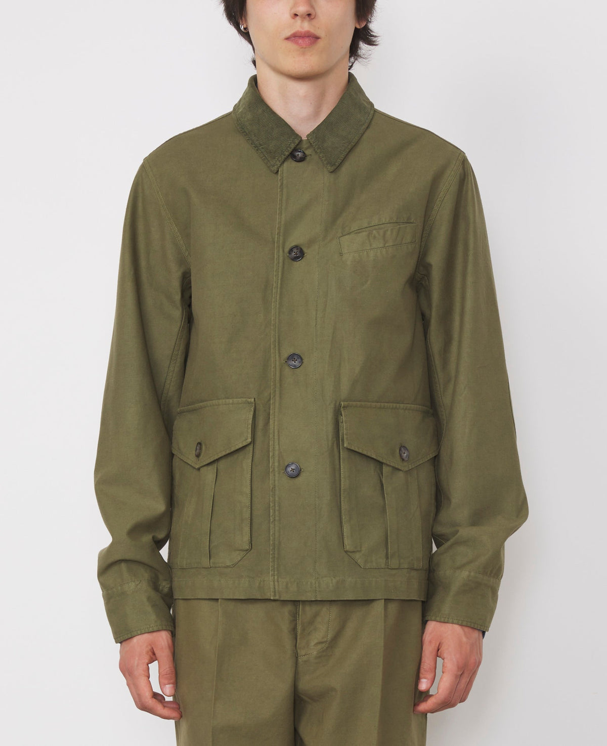 BURNT OLIVE // Veste Gareth