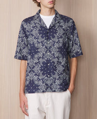 NAVY/WHITE // Chemise Eren