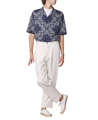 NAVY/WHITE // Chemise Eren