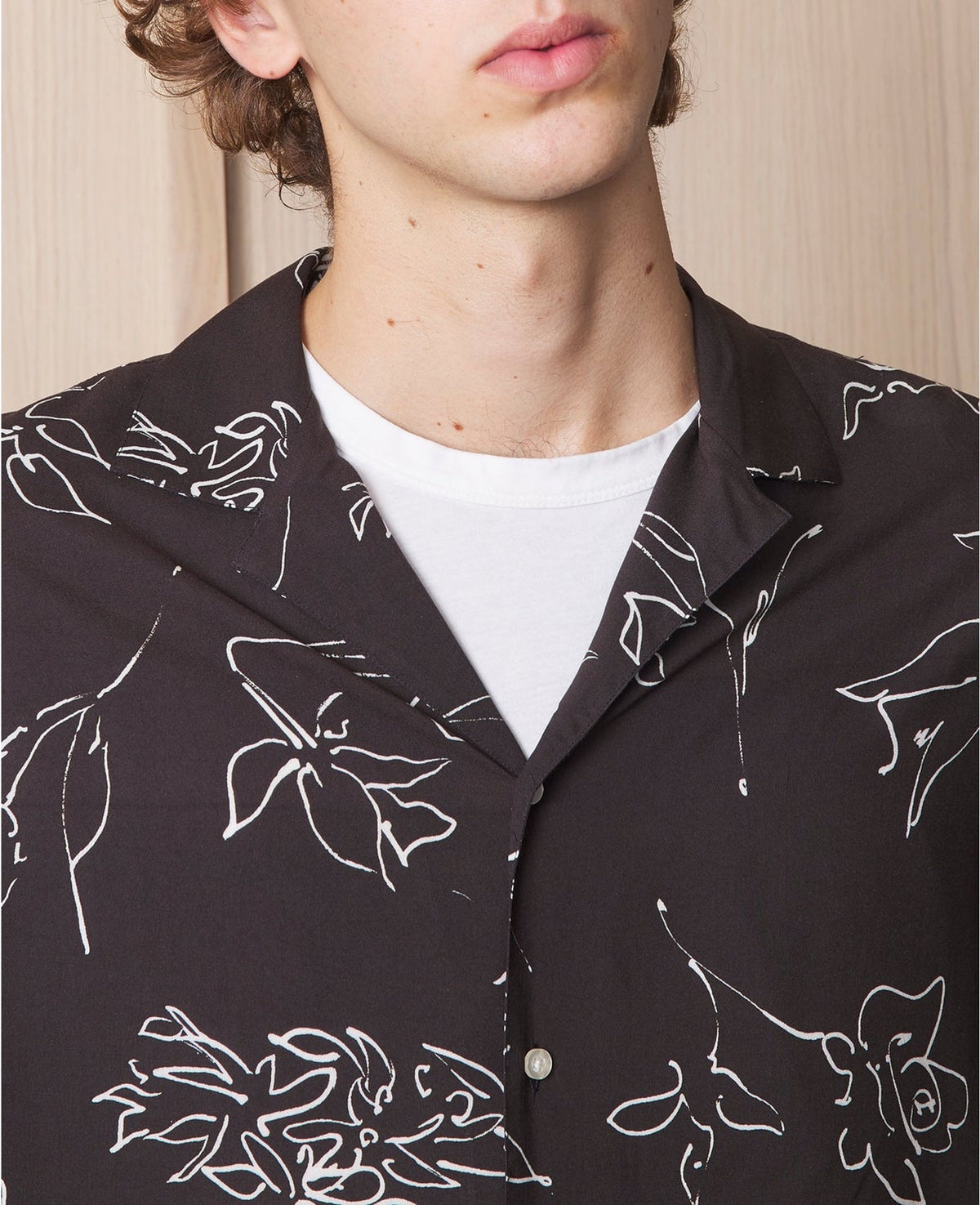 BLACK/ECRU // CHEMISE EREN