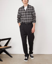 BLACK/WHITE // Chemise Lipp