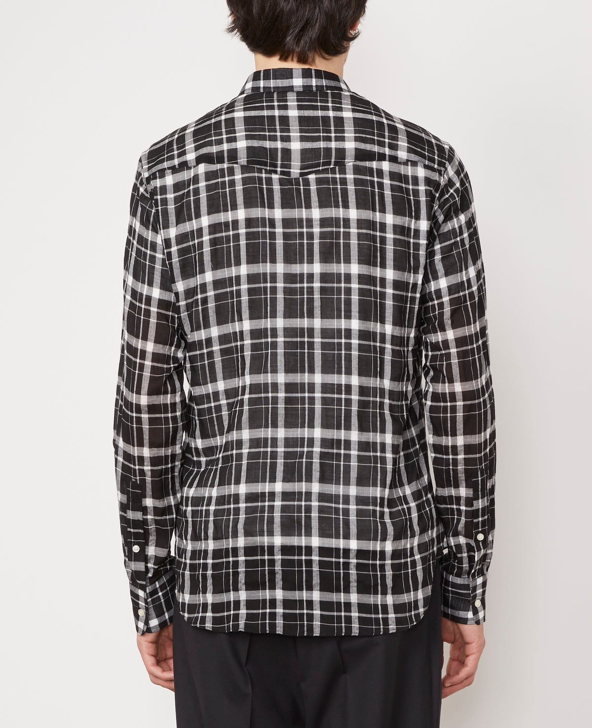 BLACK/WHITE // Chemise Lipp