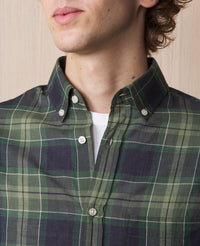 GREEN/MIDGREEN/NAVY // Chemise Arsene