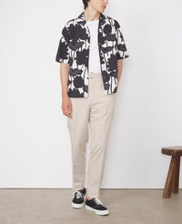 ECRU/BLACK/ASPHALT // Chemise Eren