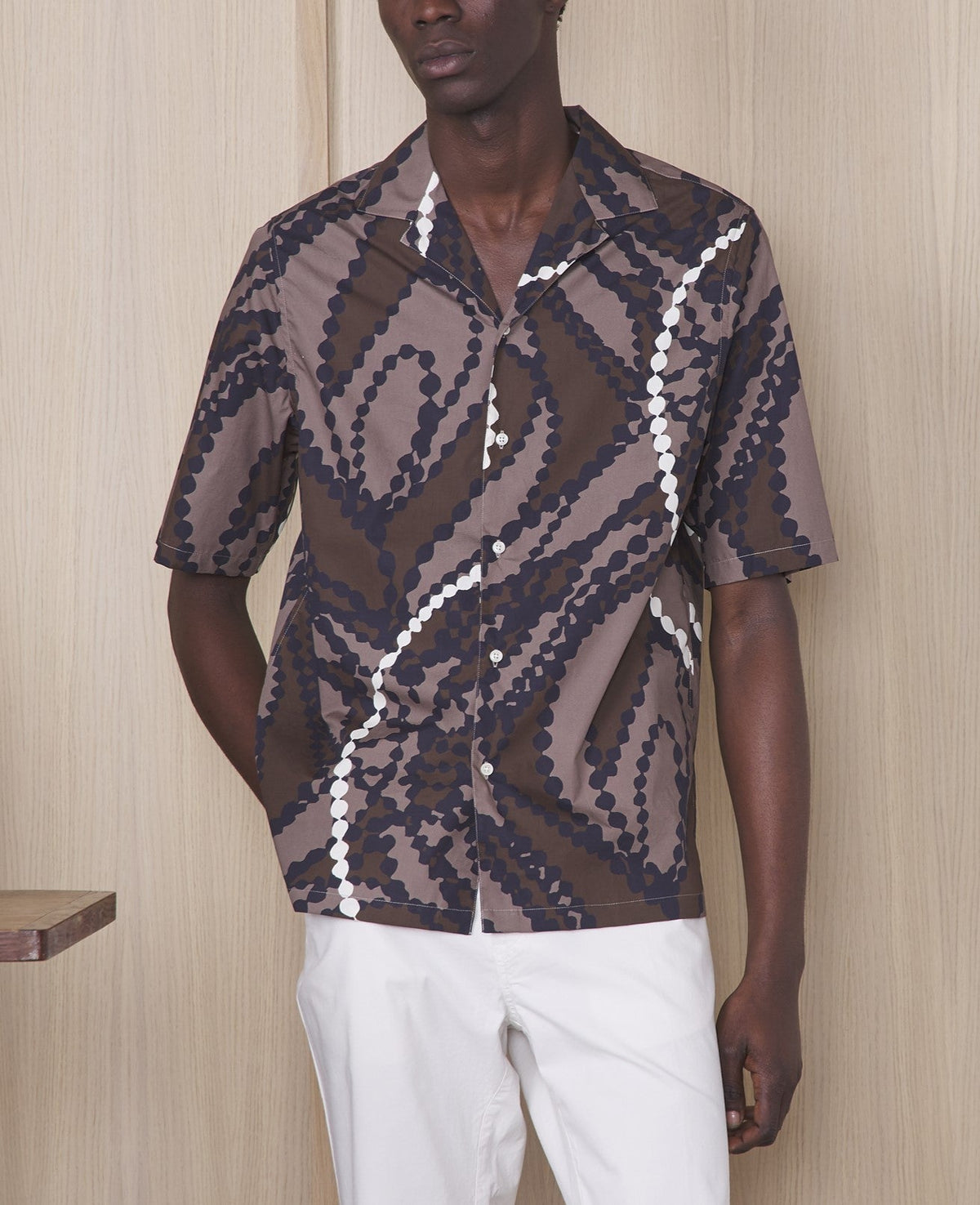 COCOA/TAUPE/ECRU // Chemise Eren