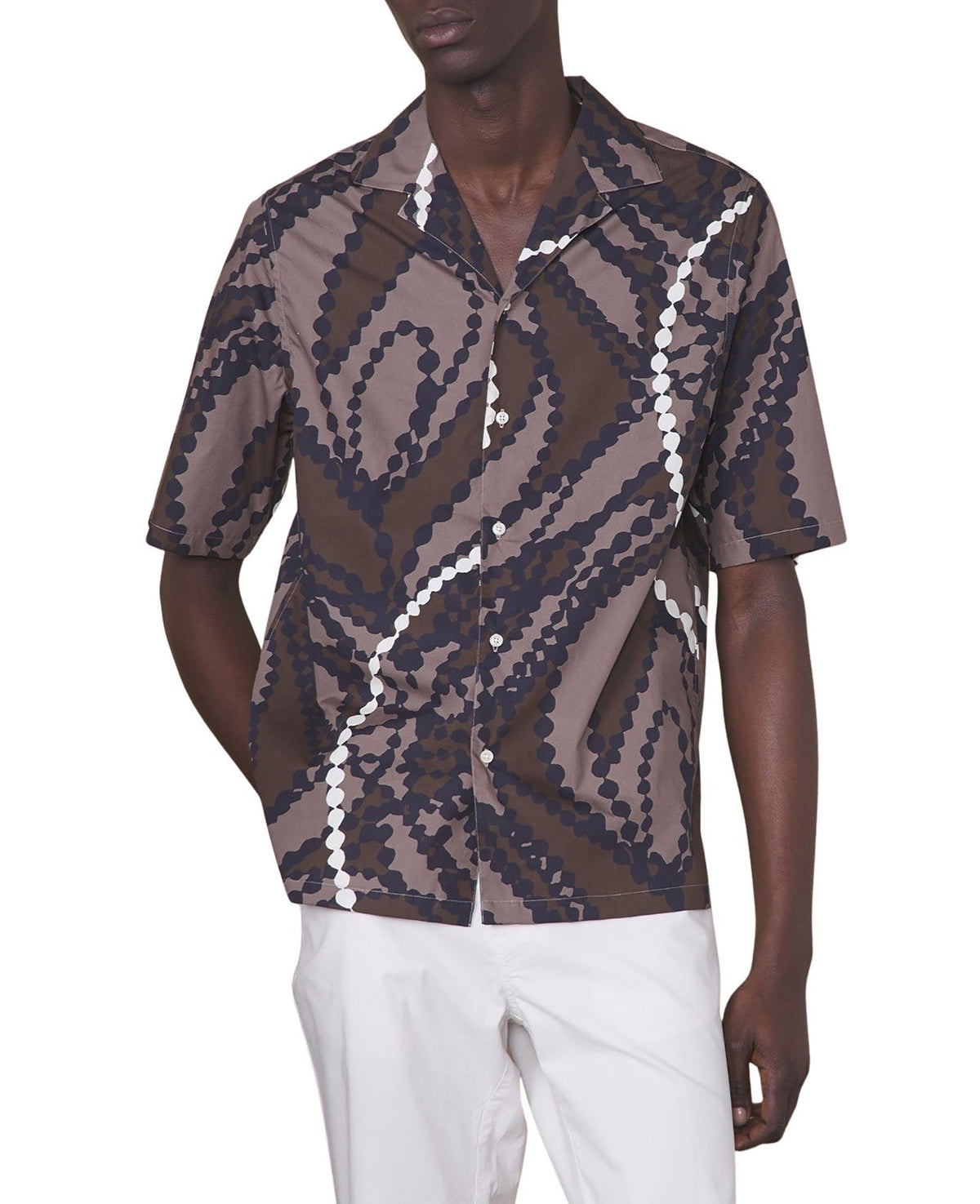 COCOA/TAUPE/ECRU // Chemise Eren