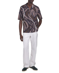 COCOA/TAUPE/ECRU // Chemise Eren