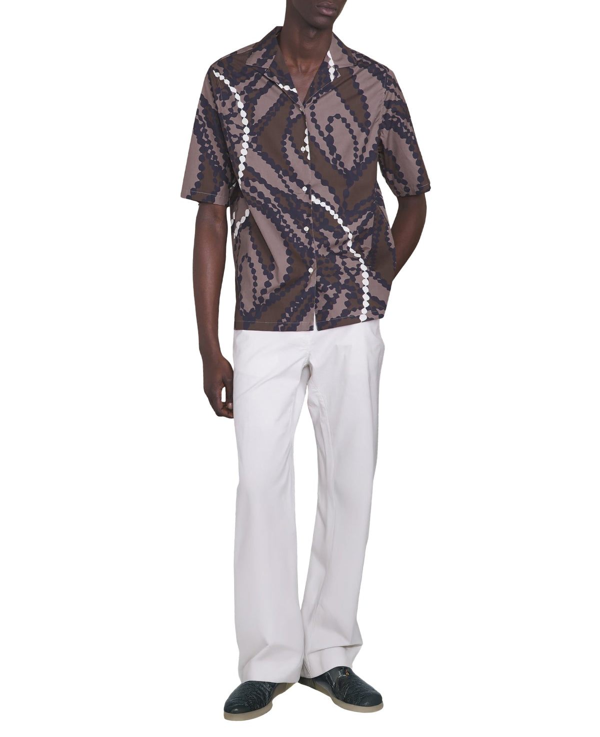 COCOA/TAUPE/ECRU // Chemise Eren