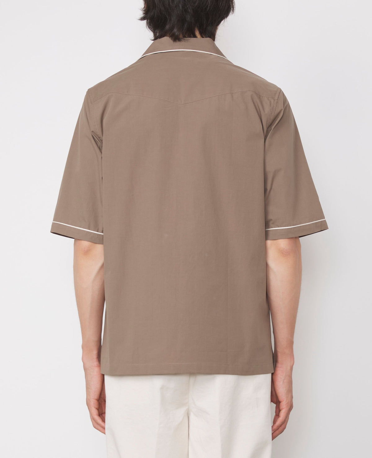 TAUPE/ECRU // Chemise Eren